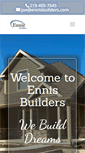 Mobile Screenshot of ennisbuilders.com